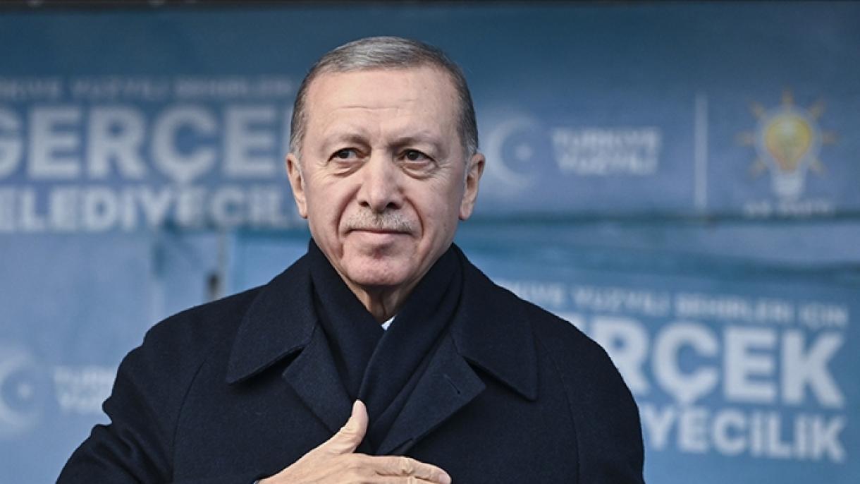 Президент Эрдоган Шырнакта сөз сүйлөдү