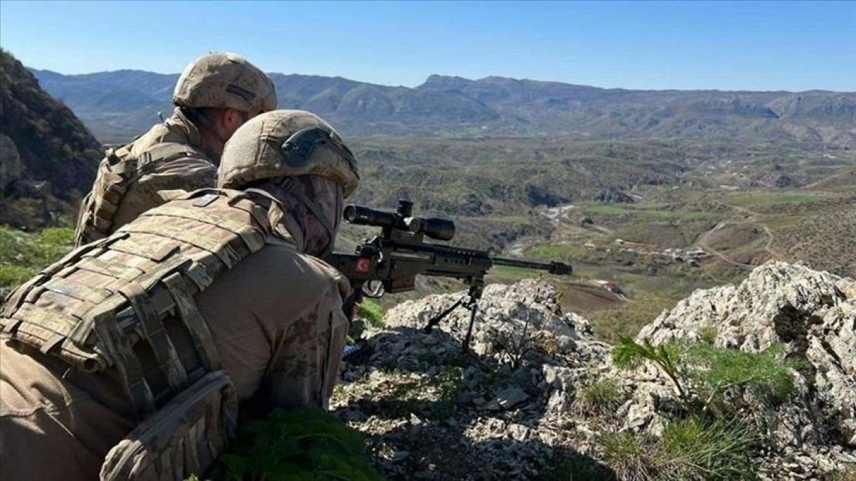 Yragyň demirgazygynda PKK-a agza 9 terrorçy täsirsiz ýagdaýa getirildi