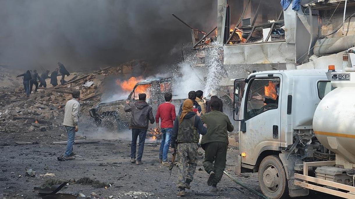 叙利亚临时政府大楼附近遭汽车炸弹袭击 4死4伤