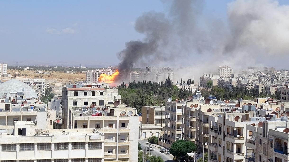 کشته شدن 9 غیرنظامی در جریان حملات روسیه و رژیم اسد به حما و ادلب