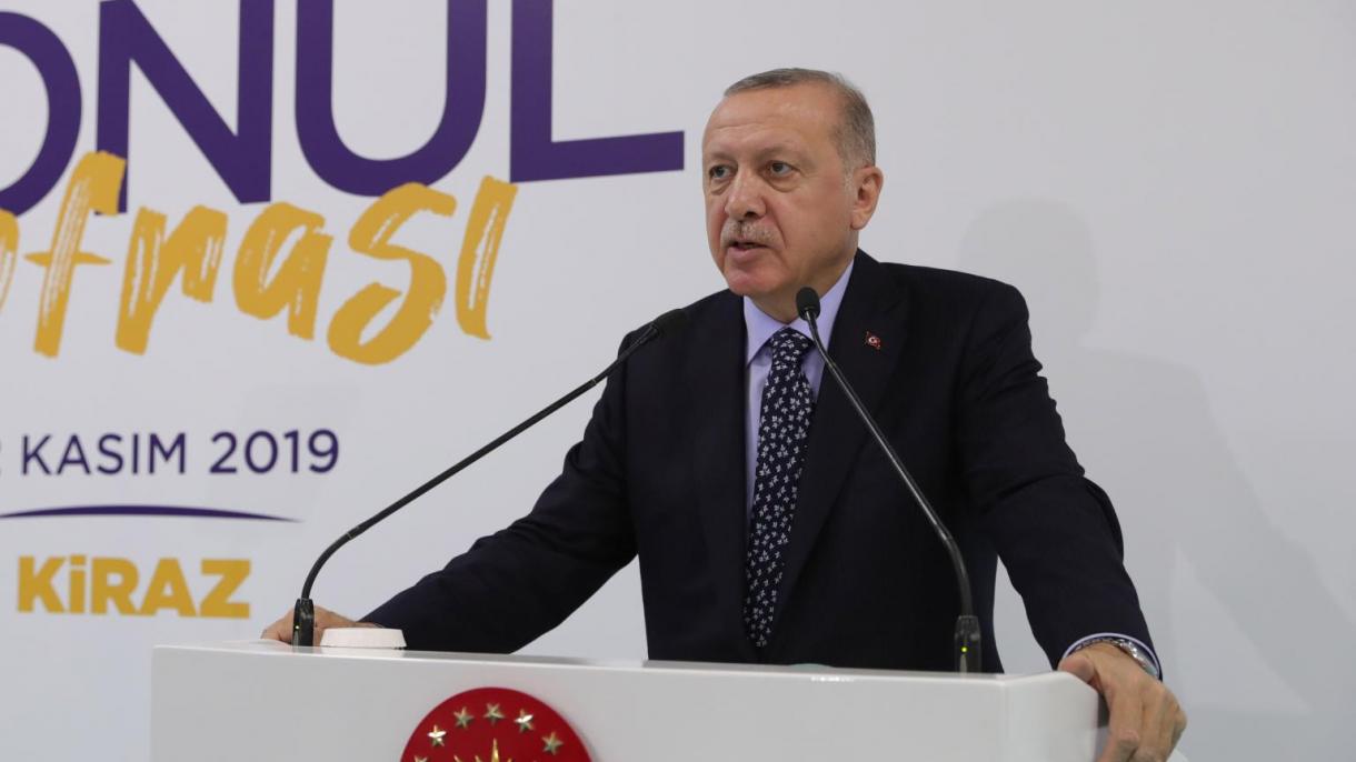 R.T.Ərdoğan: "Türkiyə Suriyanın şimalında terror dövlətinin yaradılmasına imkan vermədi"