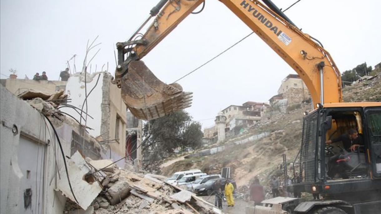 以军拆除巴勒斯坦人的房屋