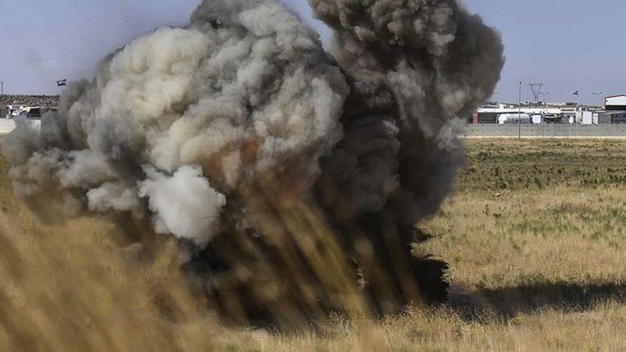Έκρηξη νάρκης στη Μάρε της Συρίας