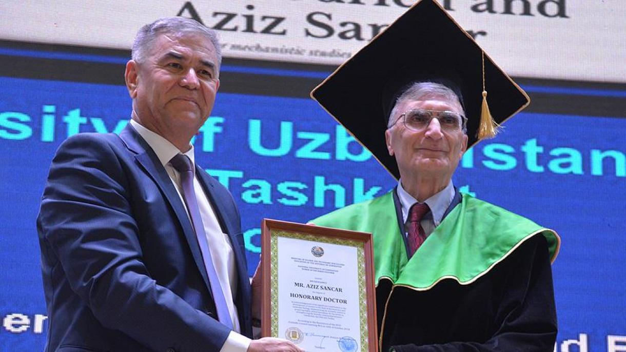 Título de doutor honoris causa para Aziz Sancar
