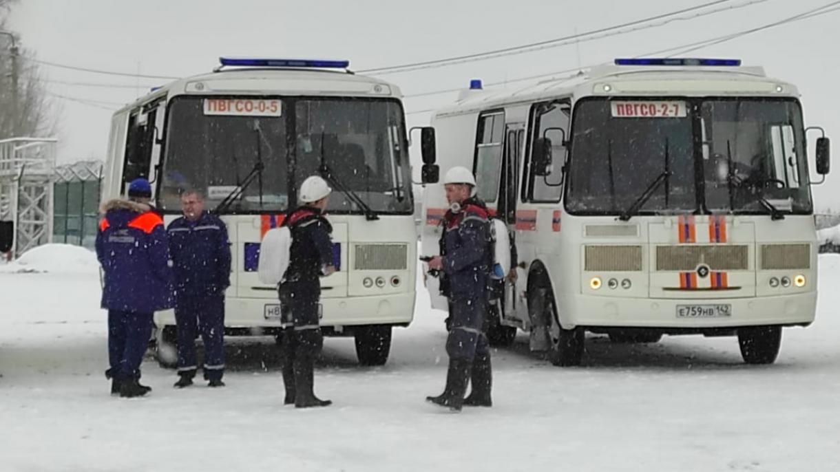 Россияда көмүр шахтасында өрт чыкты