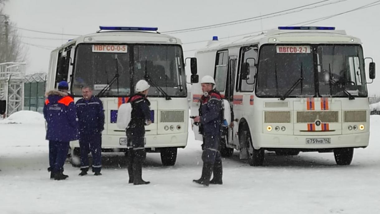 Най-малко 11 жертви при пожар в руска мина