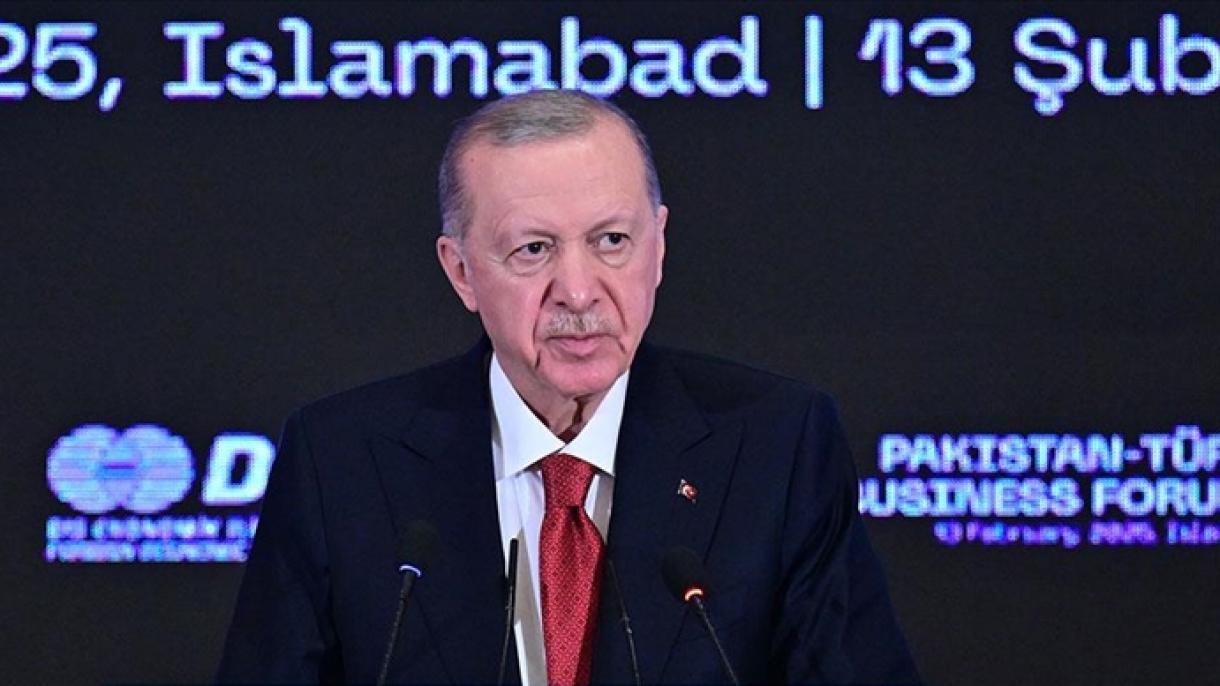 Prezident Erdogan Pakistanda Saparda Boldy