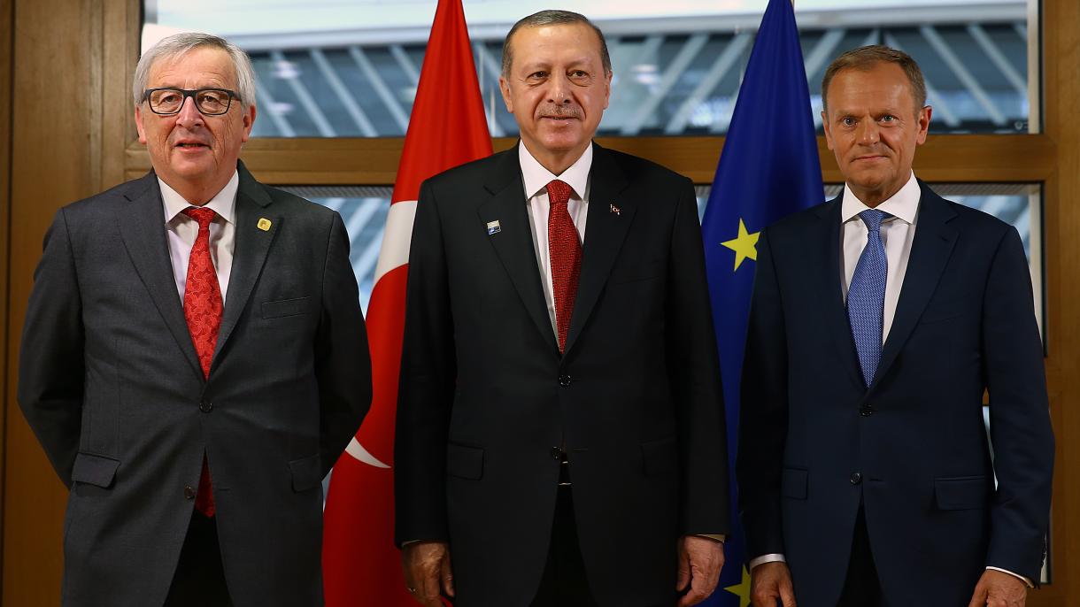 Reunión entre Erdogan y los representantes de la UE