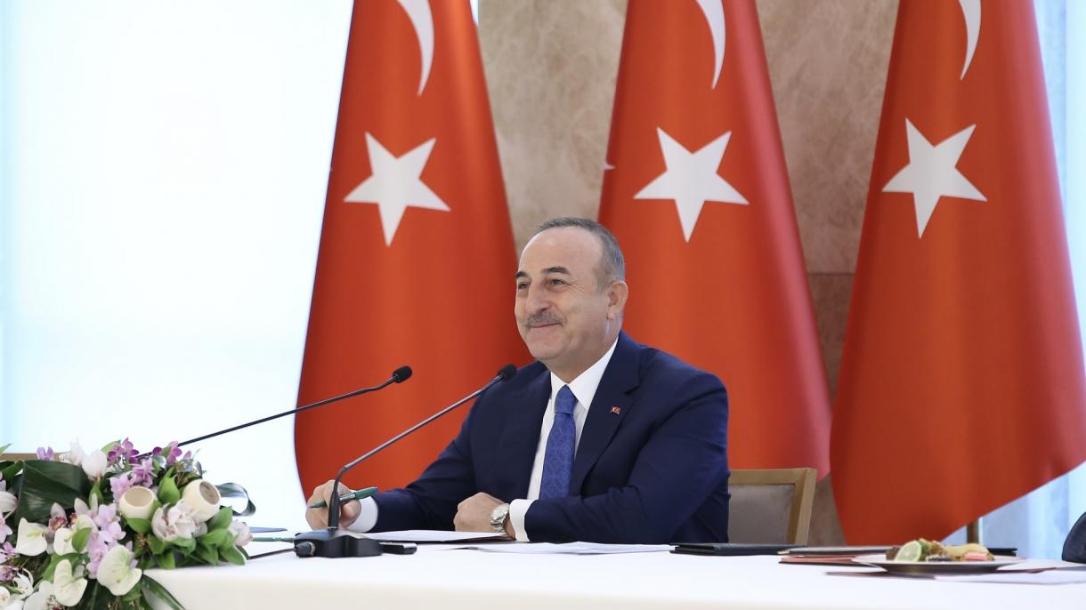 دیدار چاووش‌اوغلو وزیر امور خارجه ترکیه با نخست وزیر اسپانیا