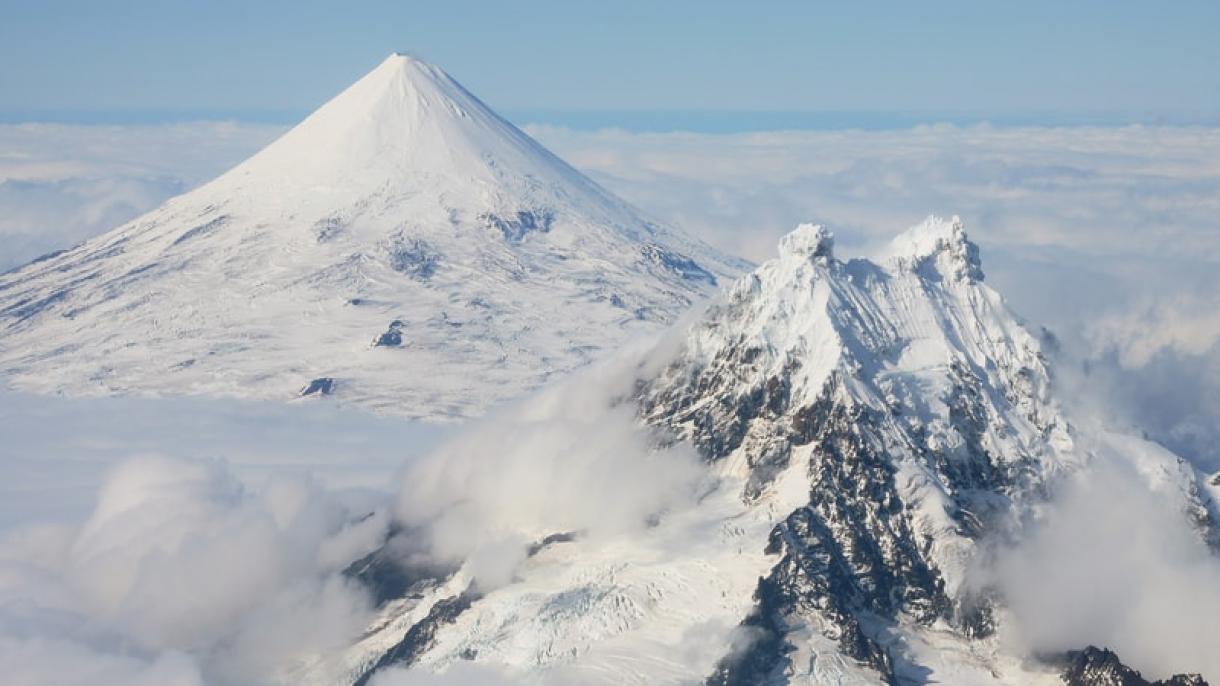 Kitört az alaszkai Shishaldin-vulkán