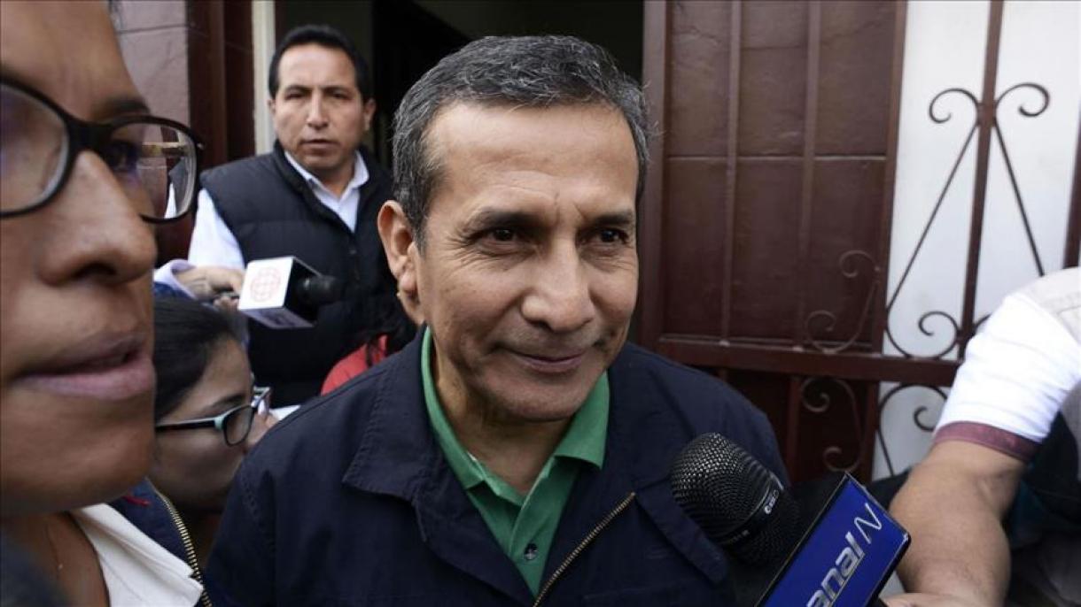 El expresidente de Perú Ollanta Humala salió de prisión