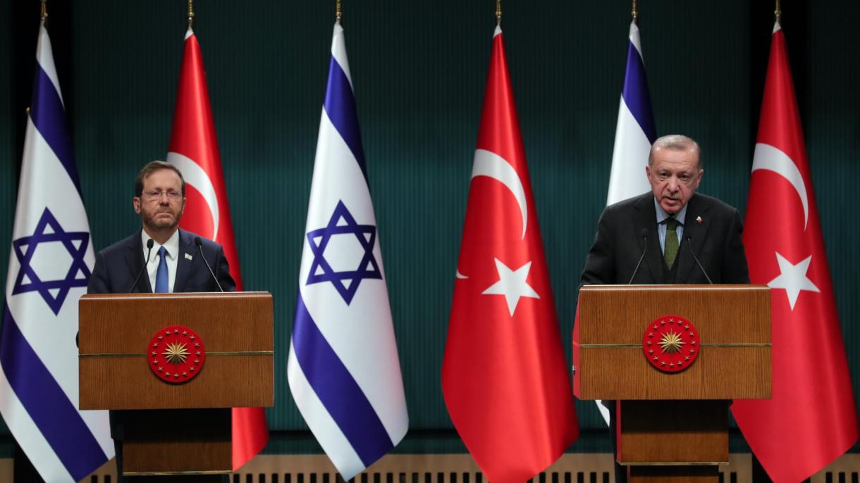 Turkiya va Isroil prezidentlari o'zaro muhosabatlarni rivojlantirishga kelishib oldi