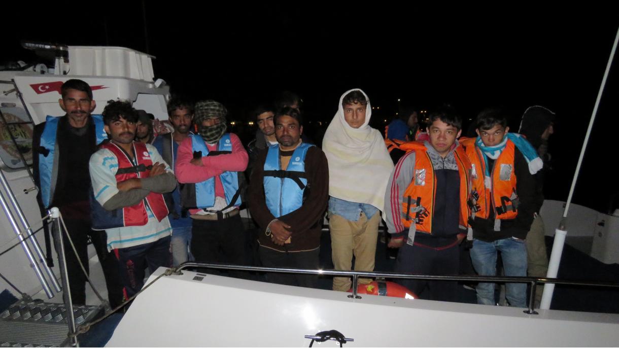 32 нелегални мигранти са задържани в Чанаккале