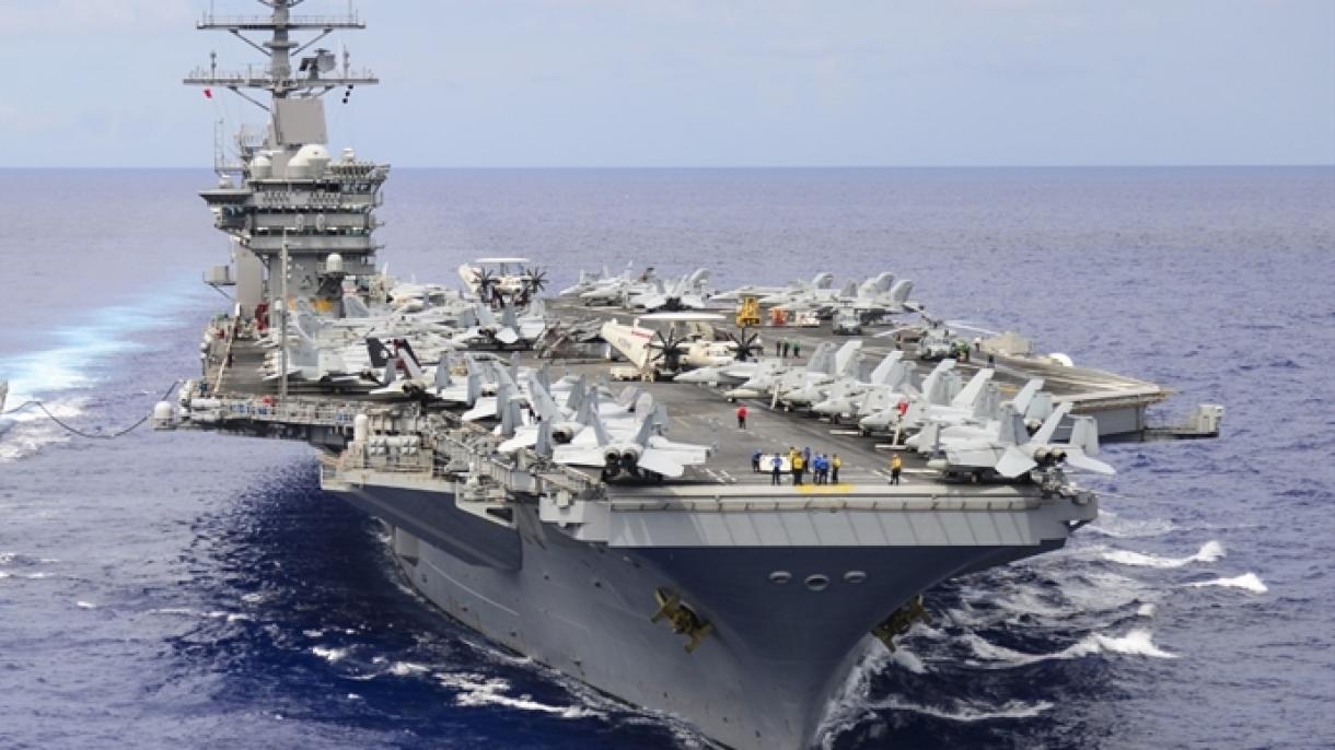 Visszahívták az amerikai repülőgép-hordozó anyahajót a Közel-Keletről