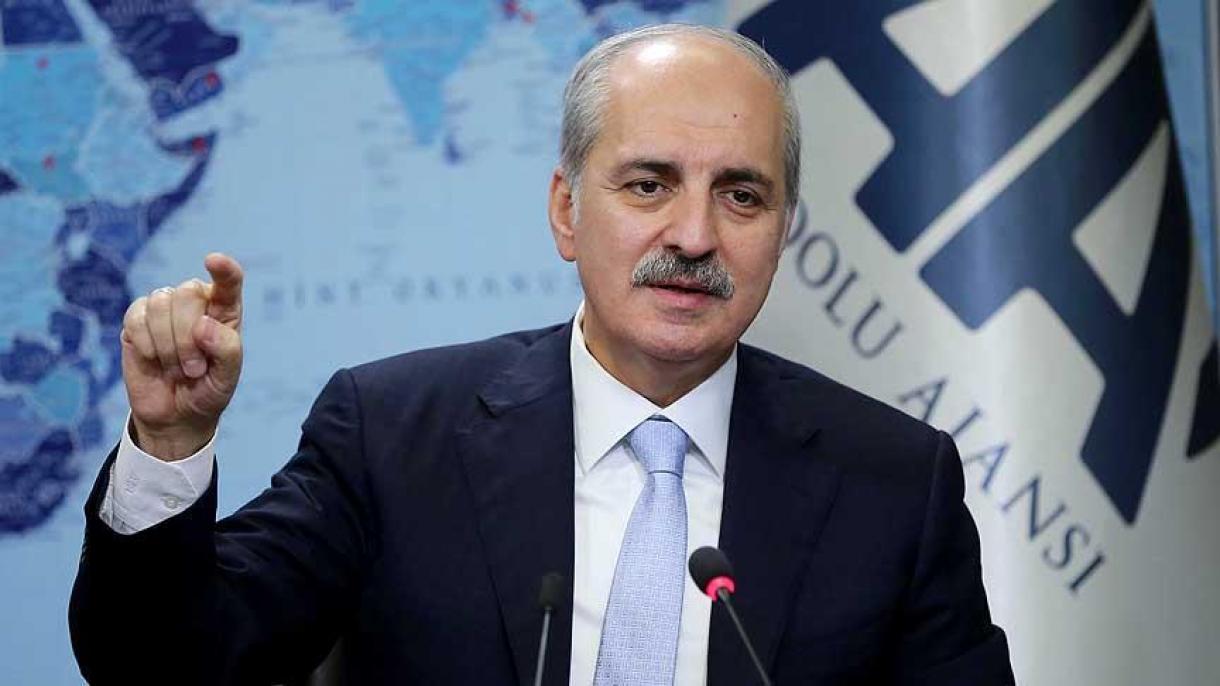 Numan Kurtulmuş 5 huntaçyny kabul eden Norwegiýa nägilelik bildirdi