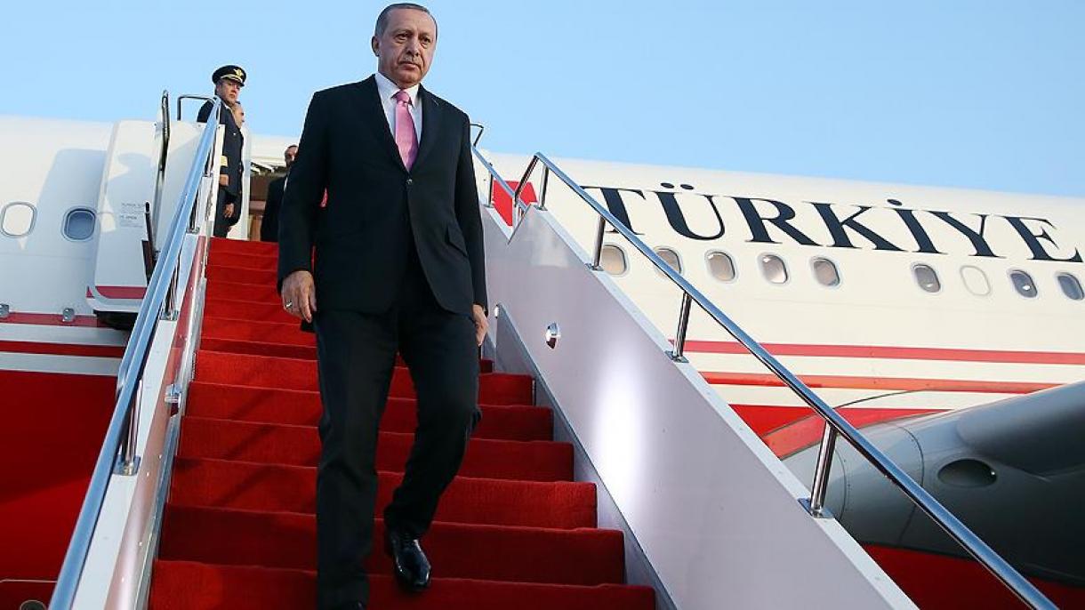Prezident Erdogan Özbegistanyň Buhara şäherine bardy