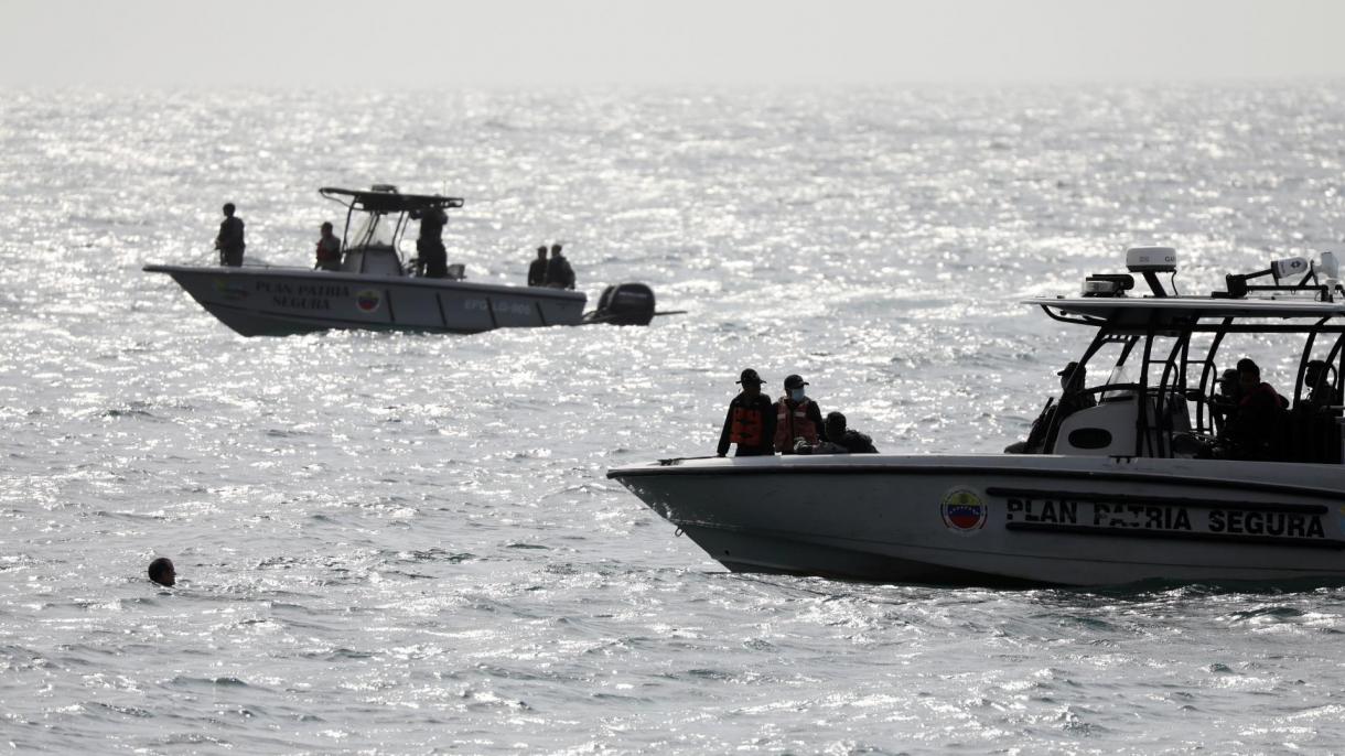 一艘难民船在委内瑞拉海域沉没