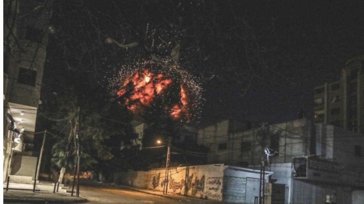 صدر ایردوان کی غزہ میں اسرائیلی فوج کے اناطولیہ  نیوز ایجنسی کے آفس پر  حملے کی شدید مذمت