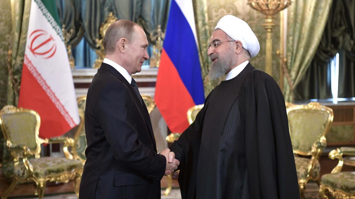 プーチン大統領とロウハーニー大統領が電話会談