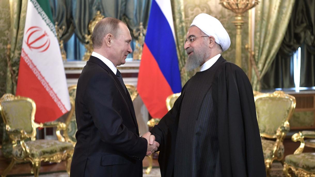プーチン大統領とロウハーニー大統領が電話会談 プーチン大統領とロウハーニー大統領が電話会談