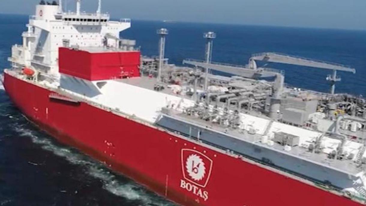 اولین کشتی ذخیره سازی و مبدل گاز مایع ترکیه فردا وارد حاتای می‌شود