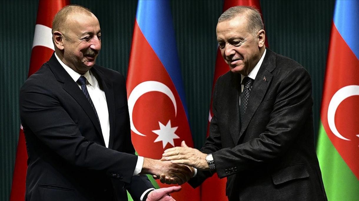 Türkiyäniň Prezidenti Azerbaýjanly kärdeşi Aliýew bilen telefon arkaly söhbetdeş boldy