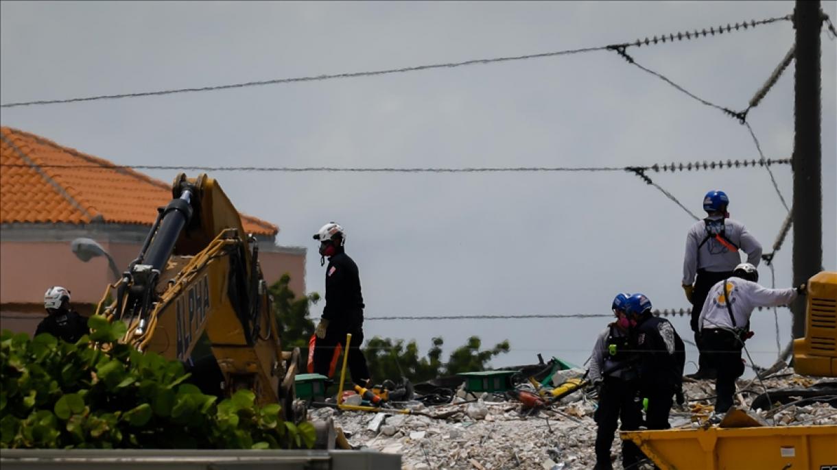 Aumentan a 64 las víctimas por el colapso de edificio en Miami-Dade