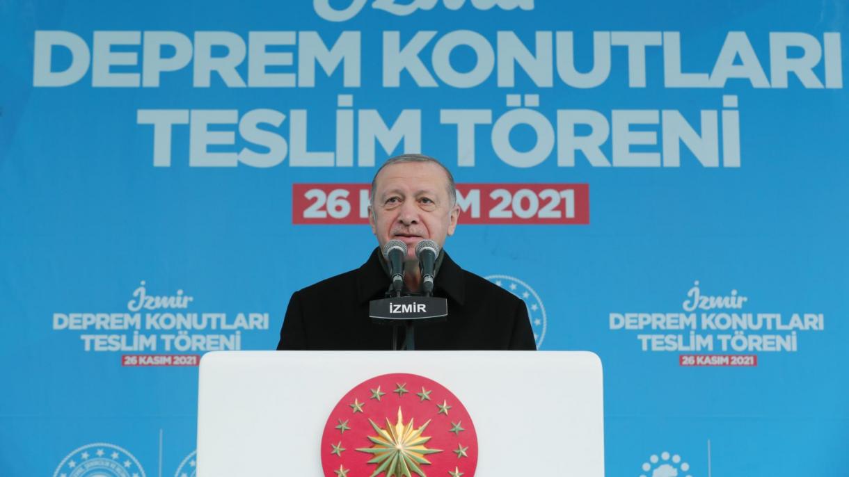 Erdogan: "Tenemos el sistema de intervención más práctica contra las catástrofes"