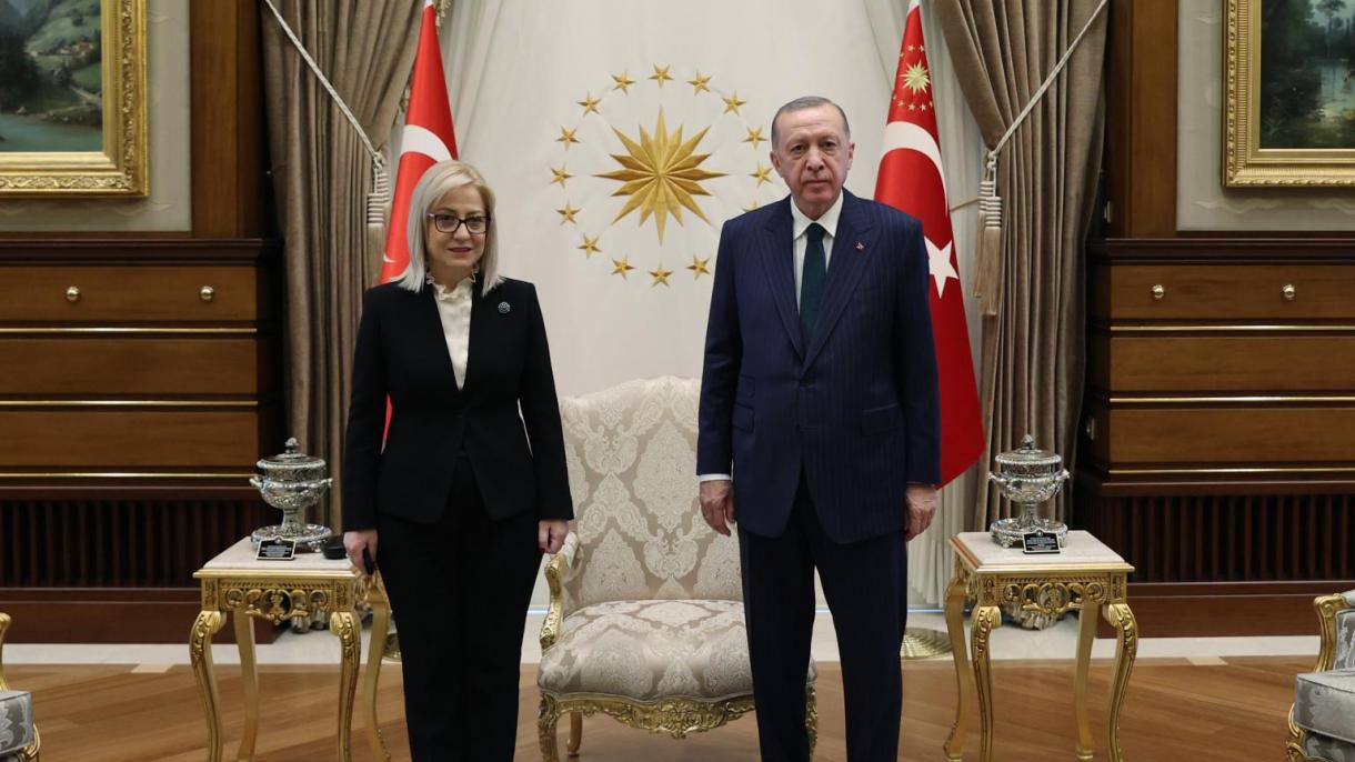 اردوغان رئیس پارلمان آلبانی را به حضور پذیرفت