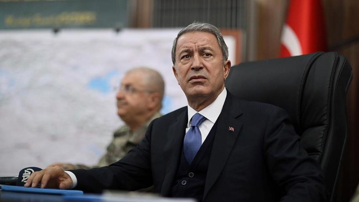 Hulusi Akar: ''Problemlәrin sülh vә dialoq yolu ilә hәll olunması üçün sәy göstәrirk''