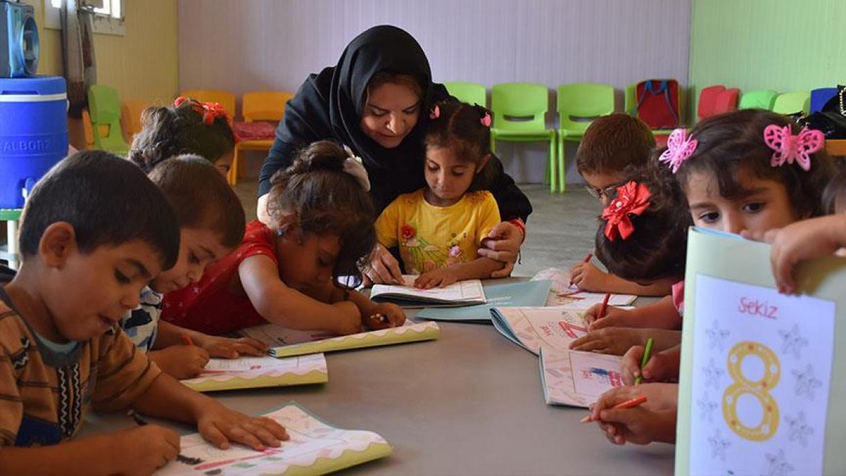 بنیاد همیاری‌های بشری ترکیه بسوی دانش‌آموزان غزه دست یاری دراز کرد