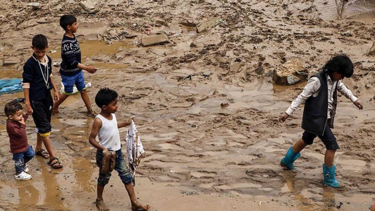 در نتیجه سیل ناشی از بارانهای شدید در یمن 174 نفر جان باختند