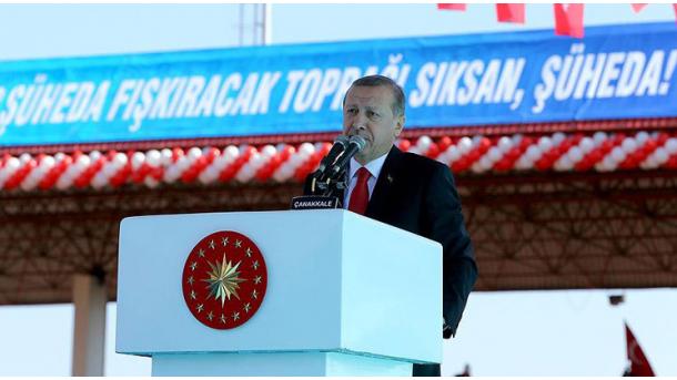 اردوغان : لویدیځه نړۍ د ترهګرۍ پر وړاندې په مبارزه کې دوه مخي کوي