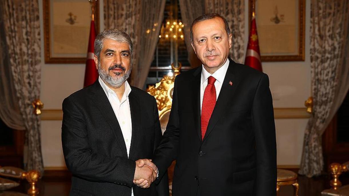 Erdogan encontra o líder do Hamas em Istambul