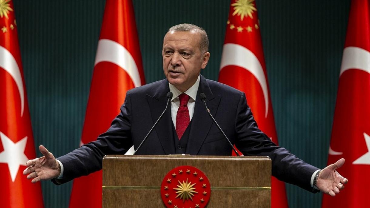 El presidente Erdogan desea un próspero Año Nuevo para todos