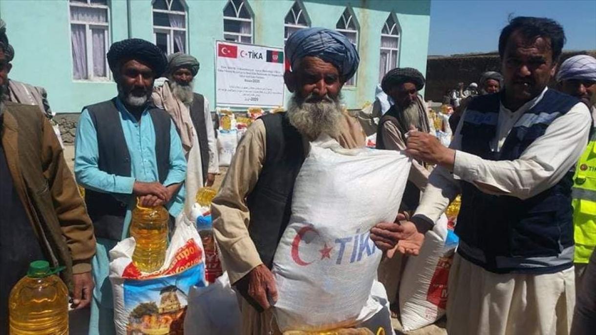 کمک‌های انسان‌دوستانه تورکیه به سیل‌زدگان افغانستان
