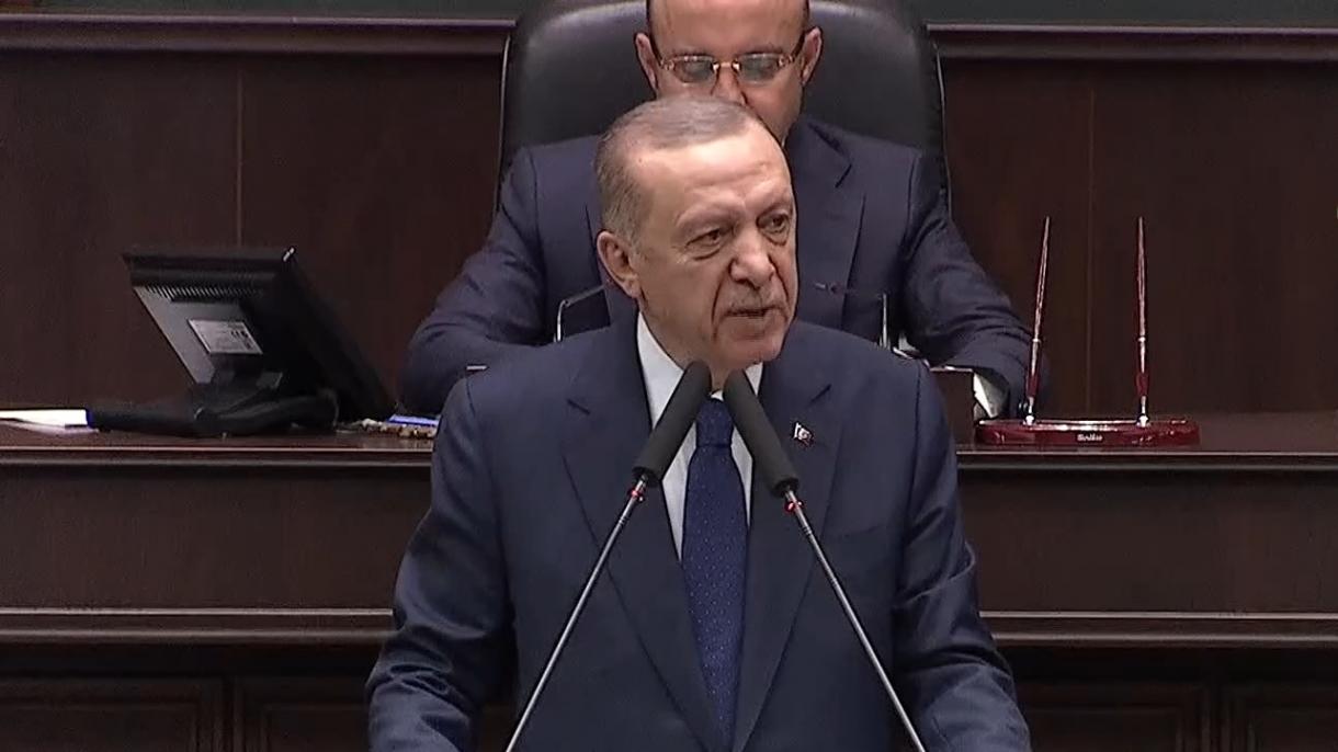 Erdoğan elnök: A nemzettel együtt építjük fel Türkiye évszázadát