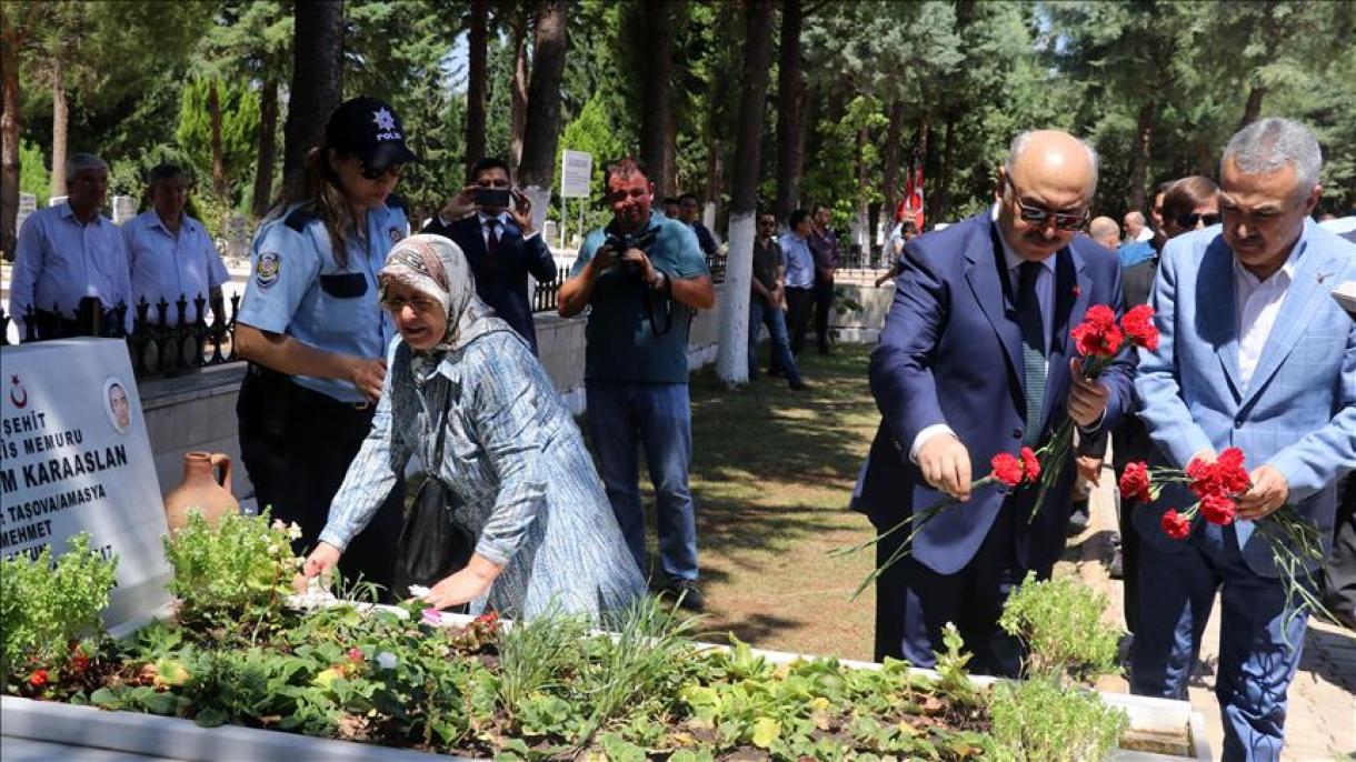 15 جولای در سراسر ترکیه گرامی داشته شد