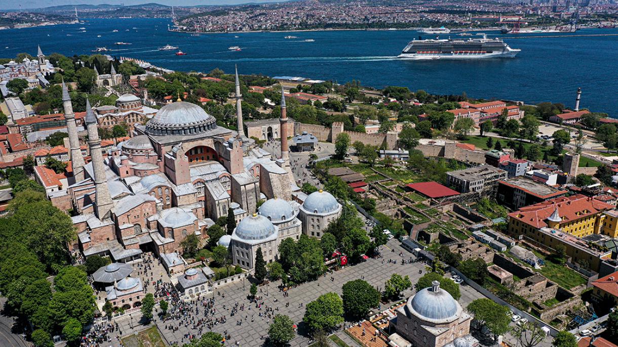 Стамбул эң көп туристти кабыл алган шаар
