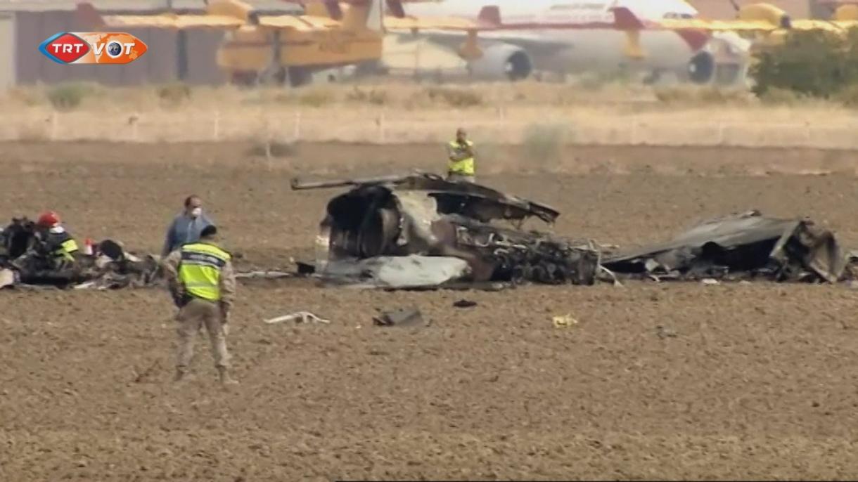 Lezuhant a spanyol légierő F-18-as vadászrepülője Madrid közelében