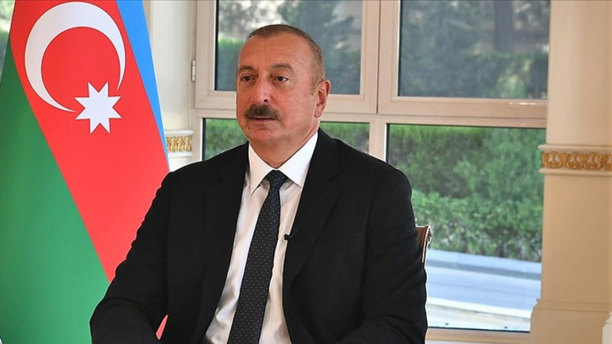 Azərbaycan Prezidenti İlham Əliyev Müstəqillik Günü münasibətilə paylaşım edib