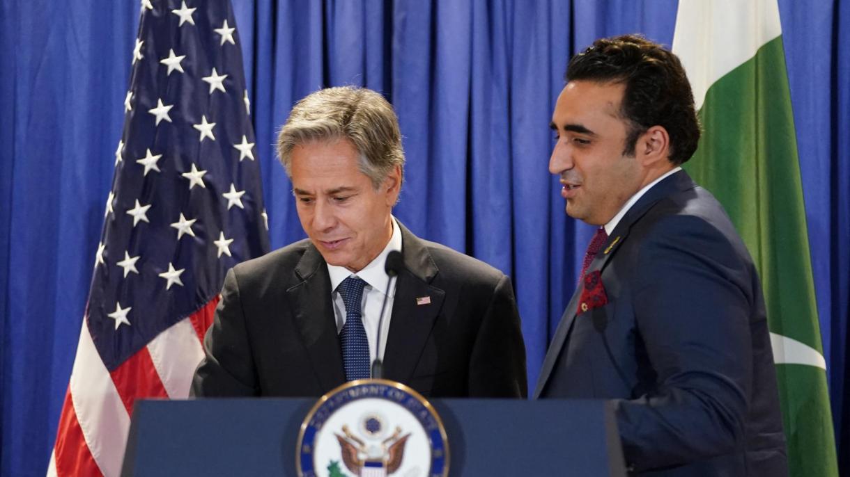 دیدار و گفت‌گوی  وزیران خارجه آمریکا و پاکستان در واشنگتن