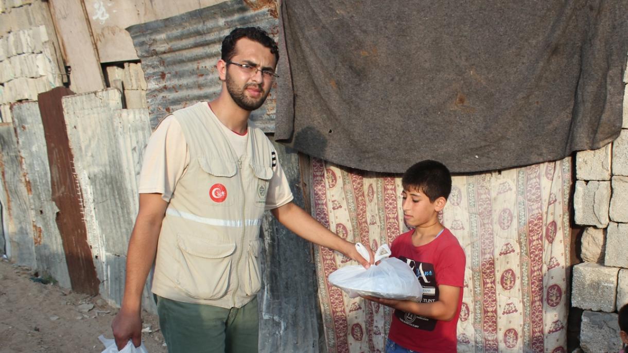 Las ayudas recogidas en Konya se enviaron a las familias de los mártires en Palestina