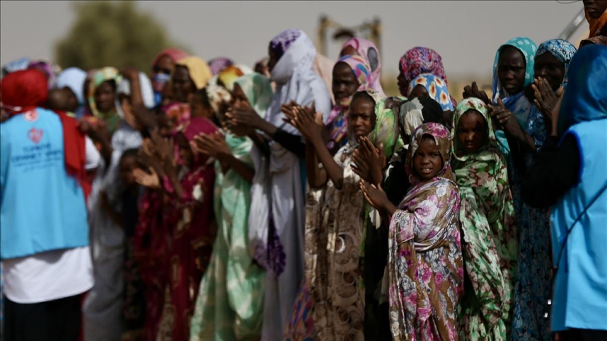 توزیع کمک‌های بشردوستانه شهروندان ترک مقیم آلمان در بین نیازمندان موریتانی