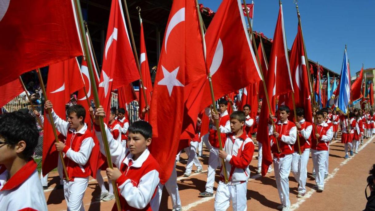 土耳其领导人纷纷庆祝4·23国家主权国际儿童节