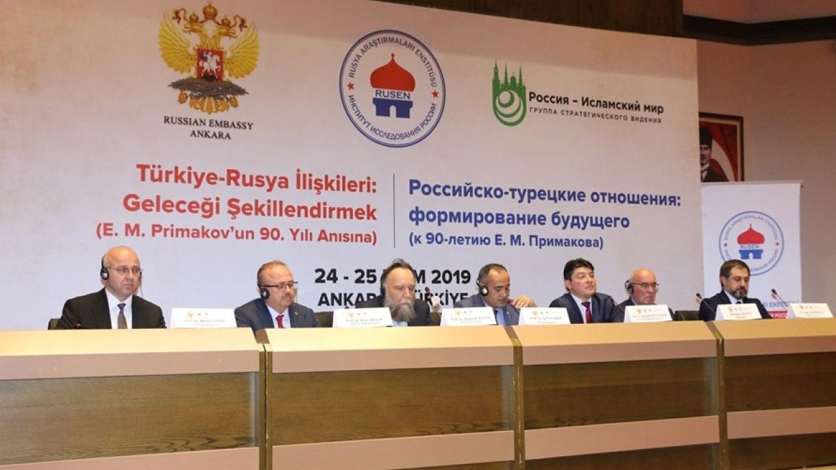 Ankarada Türkiyə-Rusiya konfransı keçirildi