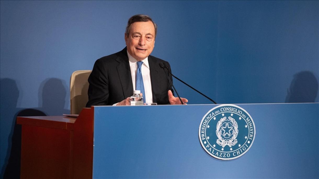 Mario Draghi ha avuto una conversazione telefonica con il presidente dell'Ucraina