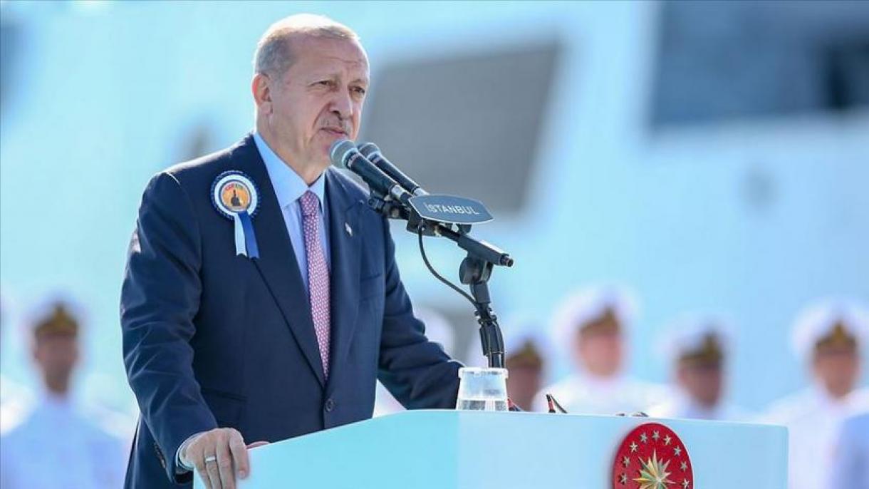 Erdogan: “Tenemos decisión alta para subir a nivel más superior los recursos nacionales”