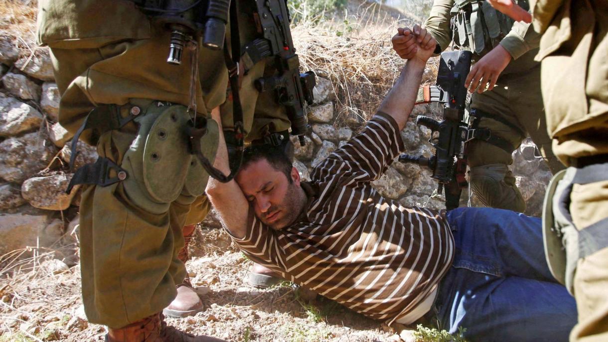 以色列部队拘捕多名巴勒斯坦人