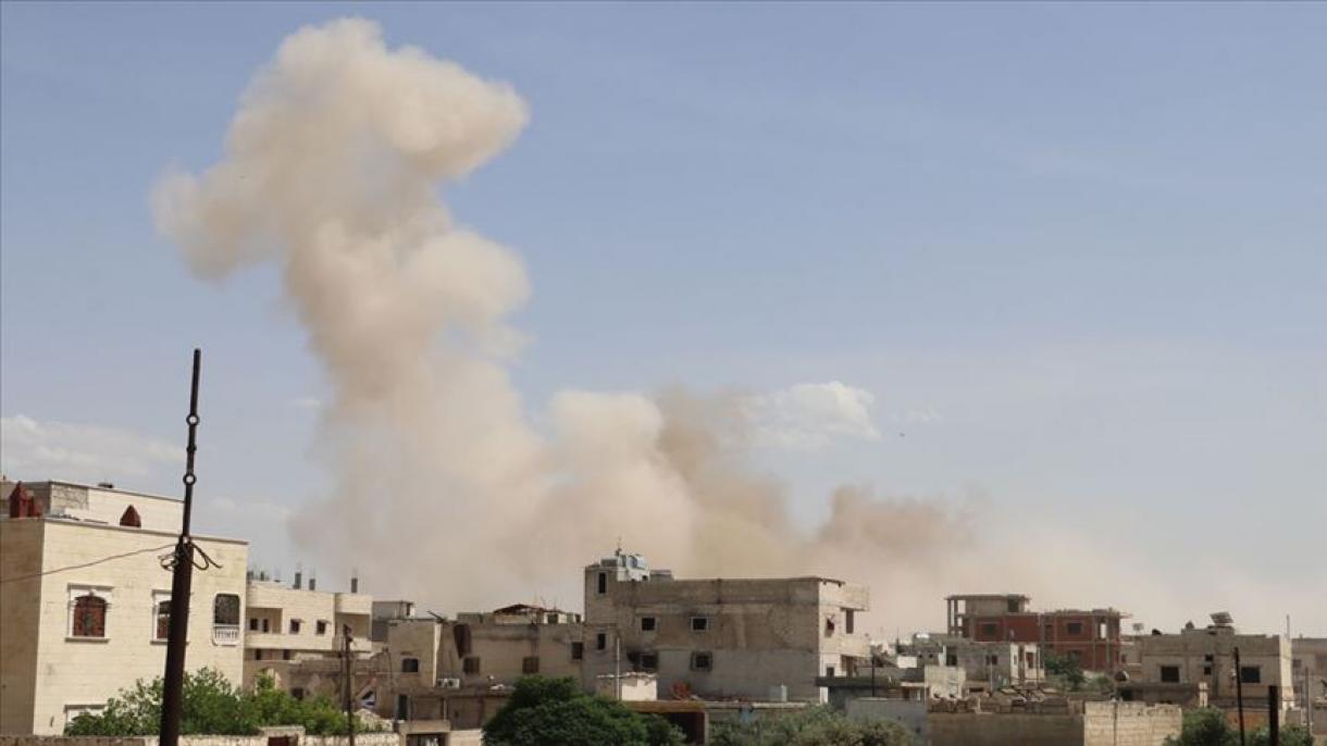Los aviones rusos atacan una localidad en la Zona de Reducción de Tensión en Idlib